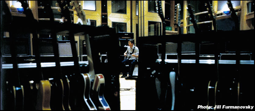 Noel at Abbey Road recording Be Here Now